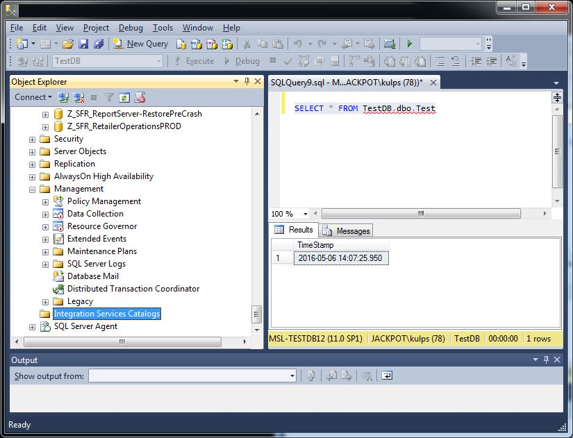 How to deploy and execute an SSIS package from the SSISDB catalog ...