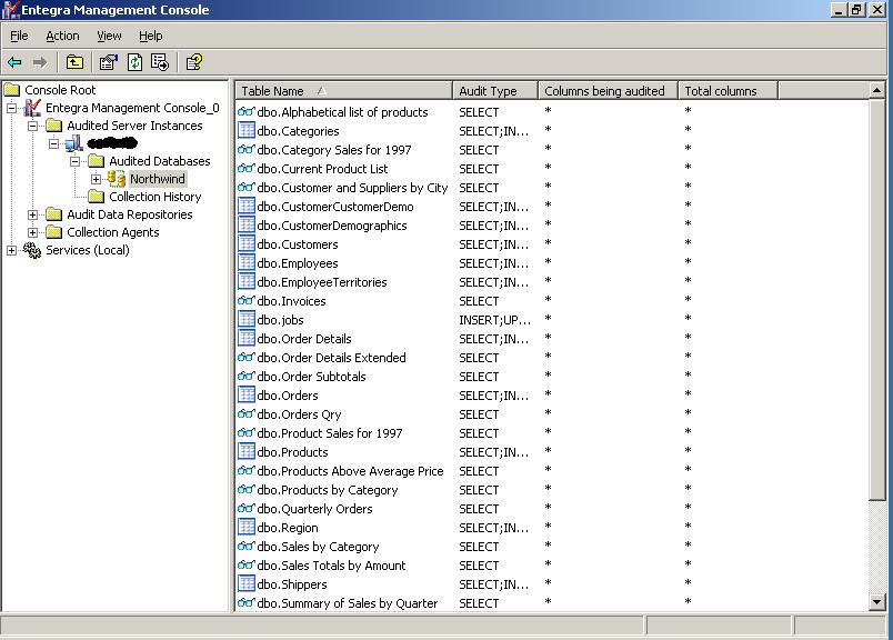 Entegra Management Console