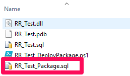 Redgate ReadyRoll Deployment Packages