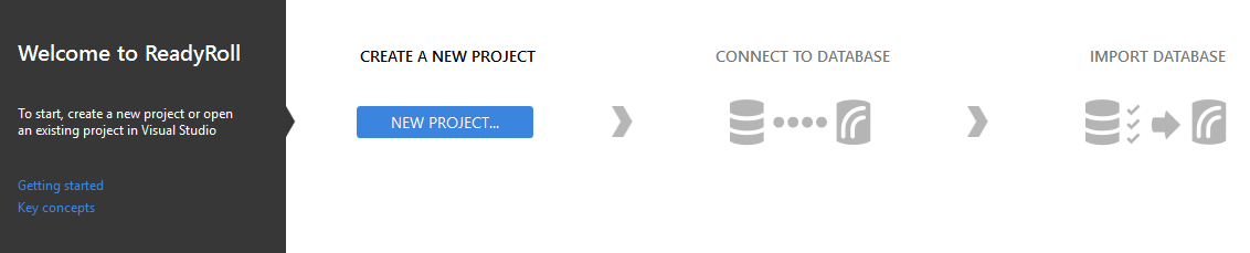 readyroll new project