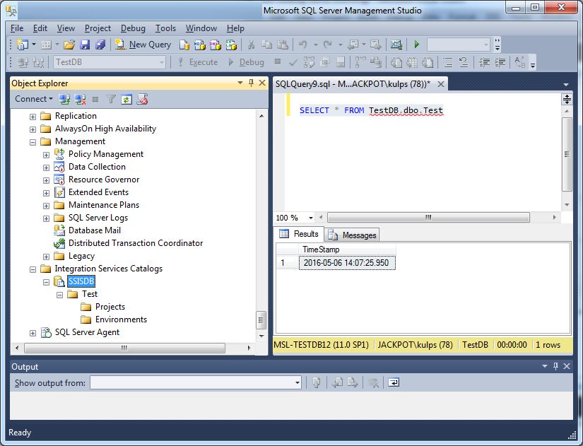 How To Deploy And Execute An SSIS Package From The SSISDB Catalog ...