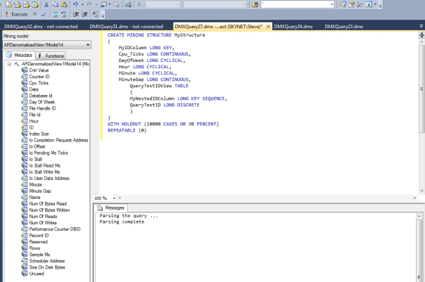 CreateStructureQuery