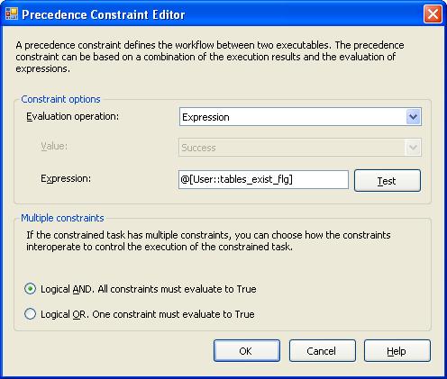 Expression on Constraint