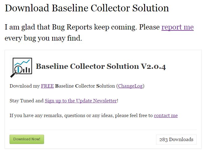 solution builder sqlight collector