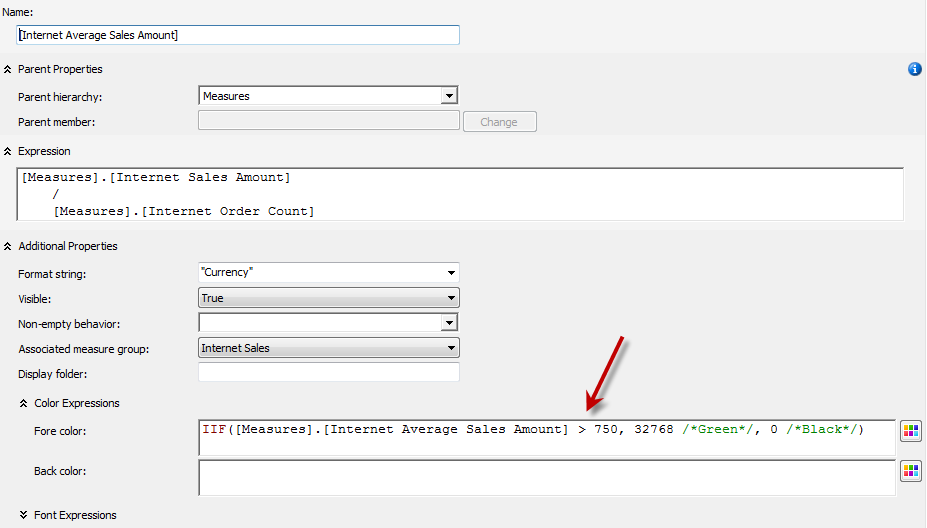 SSASColorExpressions