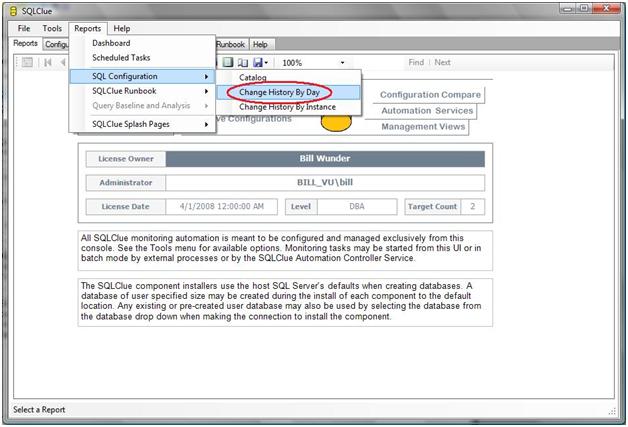 Change History By Date Report
