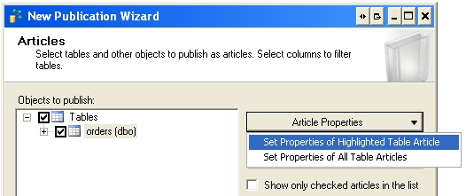 Configuring Replication for Partitioned Tables Using T-SQL ...