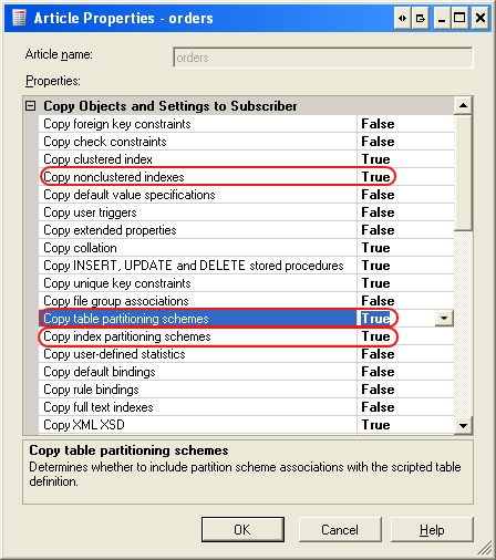 Configuring Replication for Partitioned Tables Using T-SQL ...