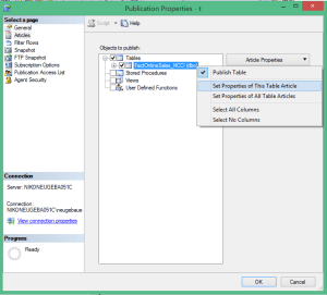 Set Replicated Article Properties