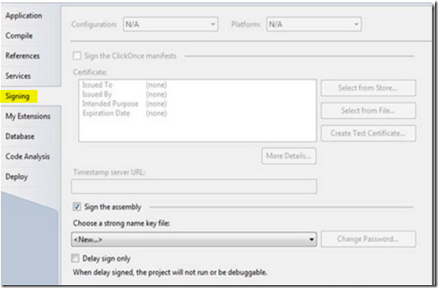 How to sign a SQL Server CLR Assembly in Visual Studio 2015 –  SQLServerCentral