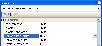 FailPackageonFailure property