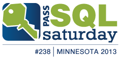 SQLSaturday #238 - Minnesota 2013