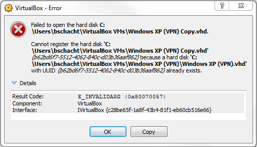 VirtualBoxDuplicateUUID