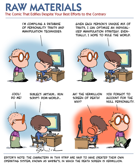 The Vermillion Screen of Death