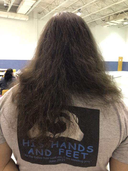 Before the haircut - Back