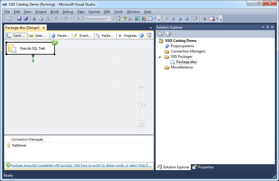 How To Deploy And Execute An SSIS Package From The SSISDB Catalog ...