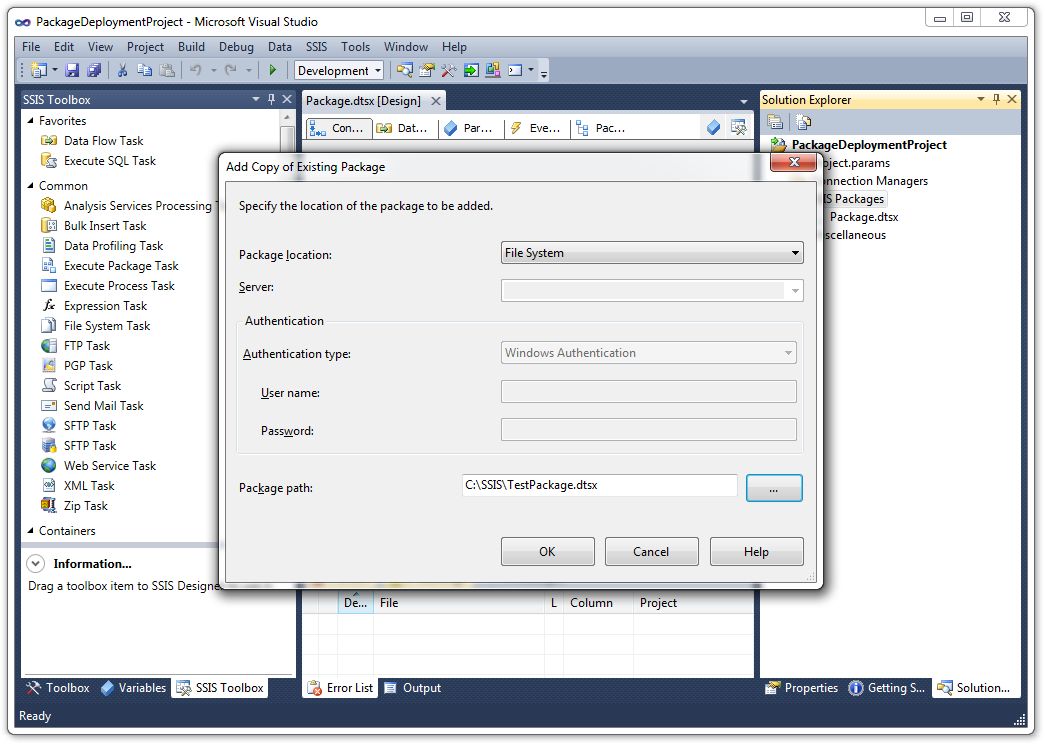 How to execute an SSIS package from the command line or a batch file –  SQLServerCentral