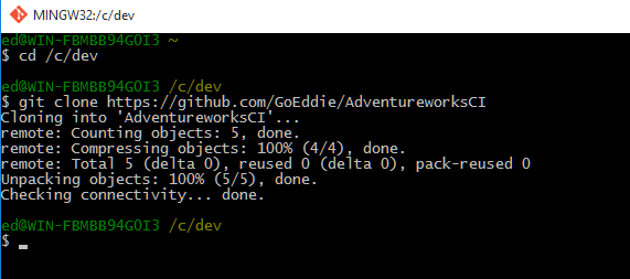 git clone fun