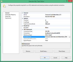 SQL Task for Truncating Destination