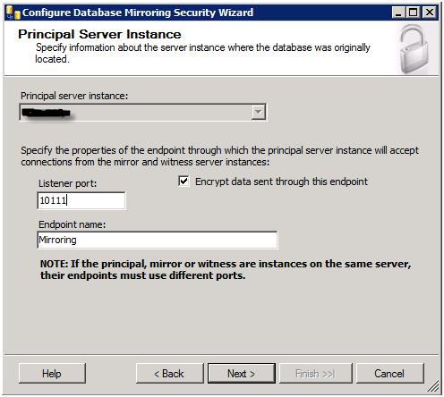 Changing the Listener port