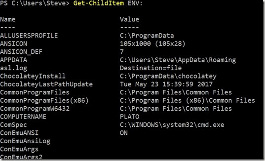 powershell-env-variables-sqlservercentral