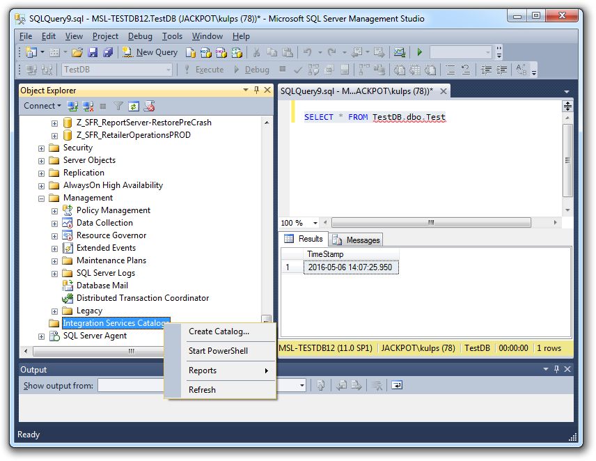 How To Deploy And Execute An SSIS Package From The SSISDB Catalog ...