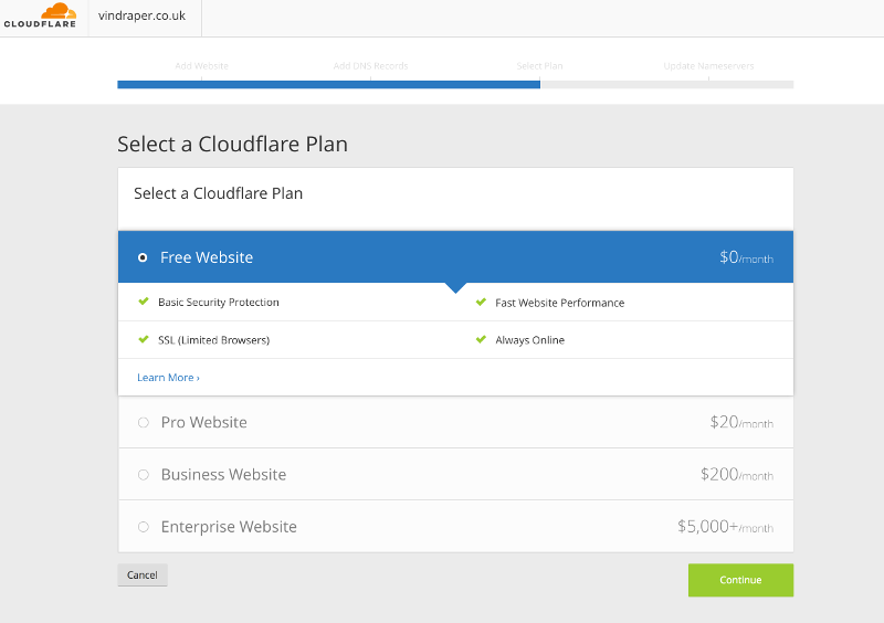 CloudFlareScreenshot