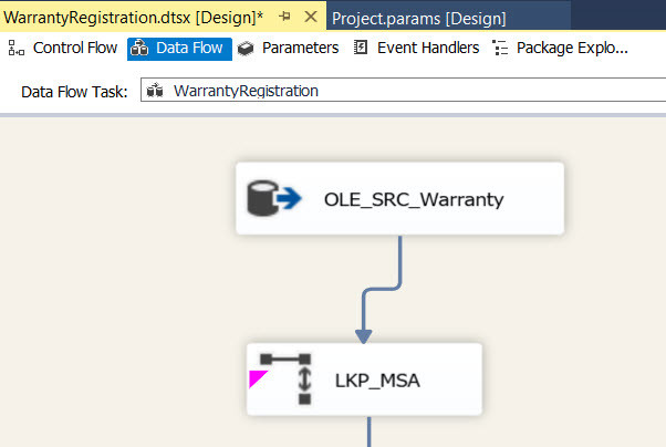 ssis data flow