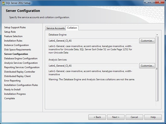 installing an instance of sql express 2012 on my pc