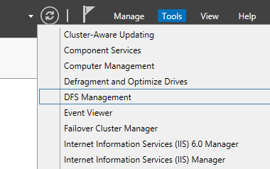 Windows DFS Management